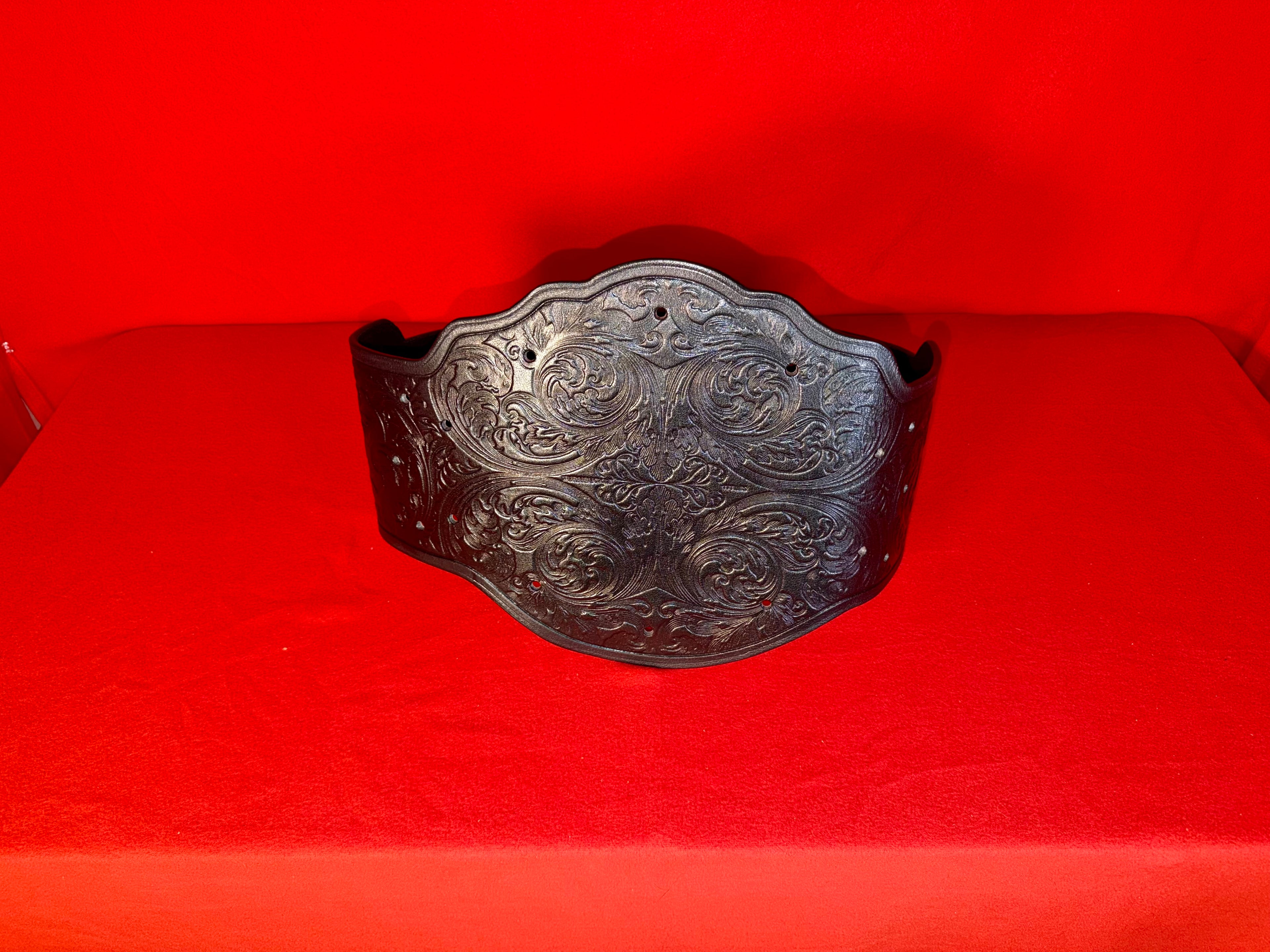 Real Leather Strap for Current Intercontinental V2 Replica Title Belt