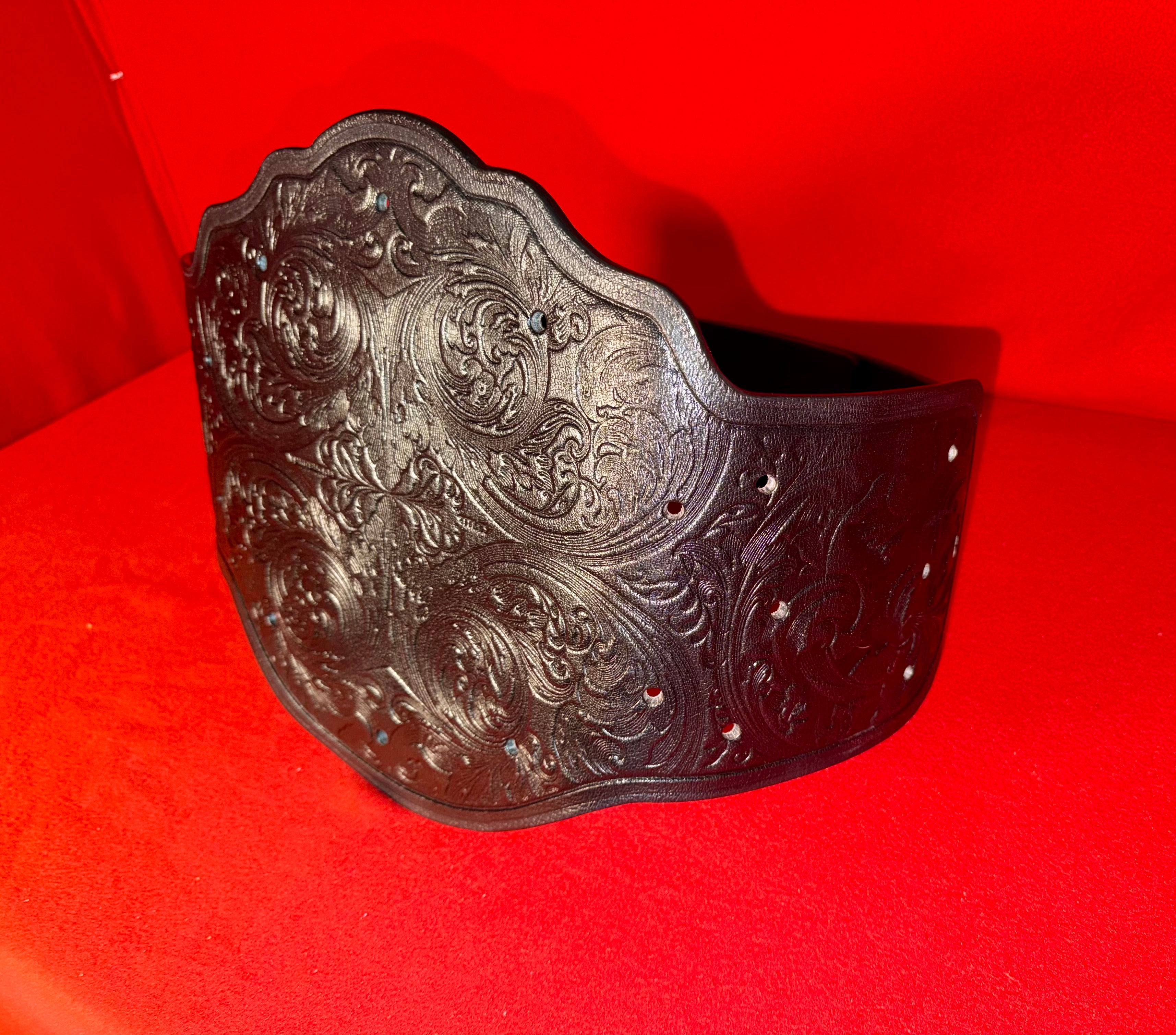 Real Leather Strap for Current Intercontinental V2 Replica Title Belt