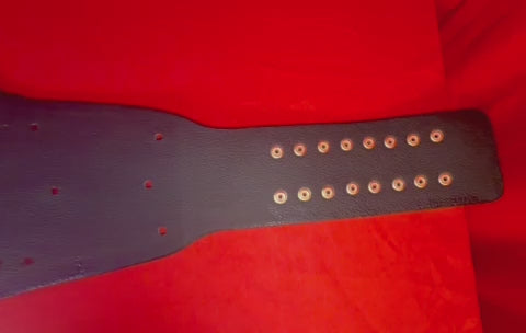 Real Leather Strap for Shop Scratch Logo V3 Replica Championship Title Belt