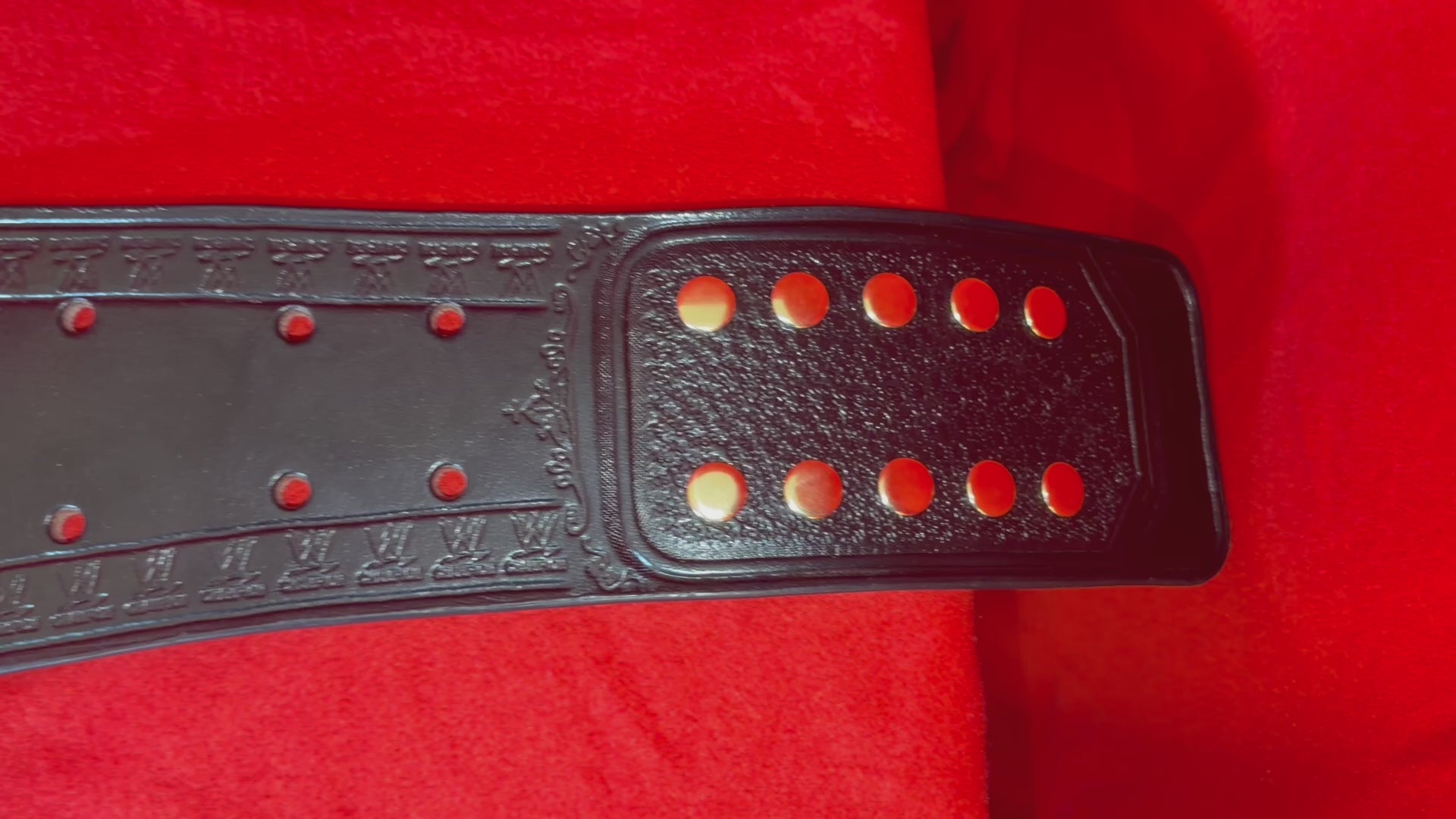 Real Leather Strap for Shop Undisputed V2 (2002) Replica Championship Title Belt